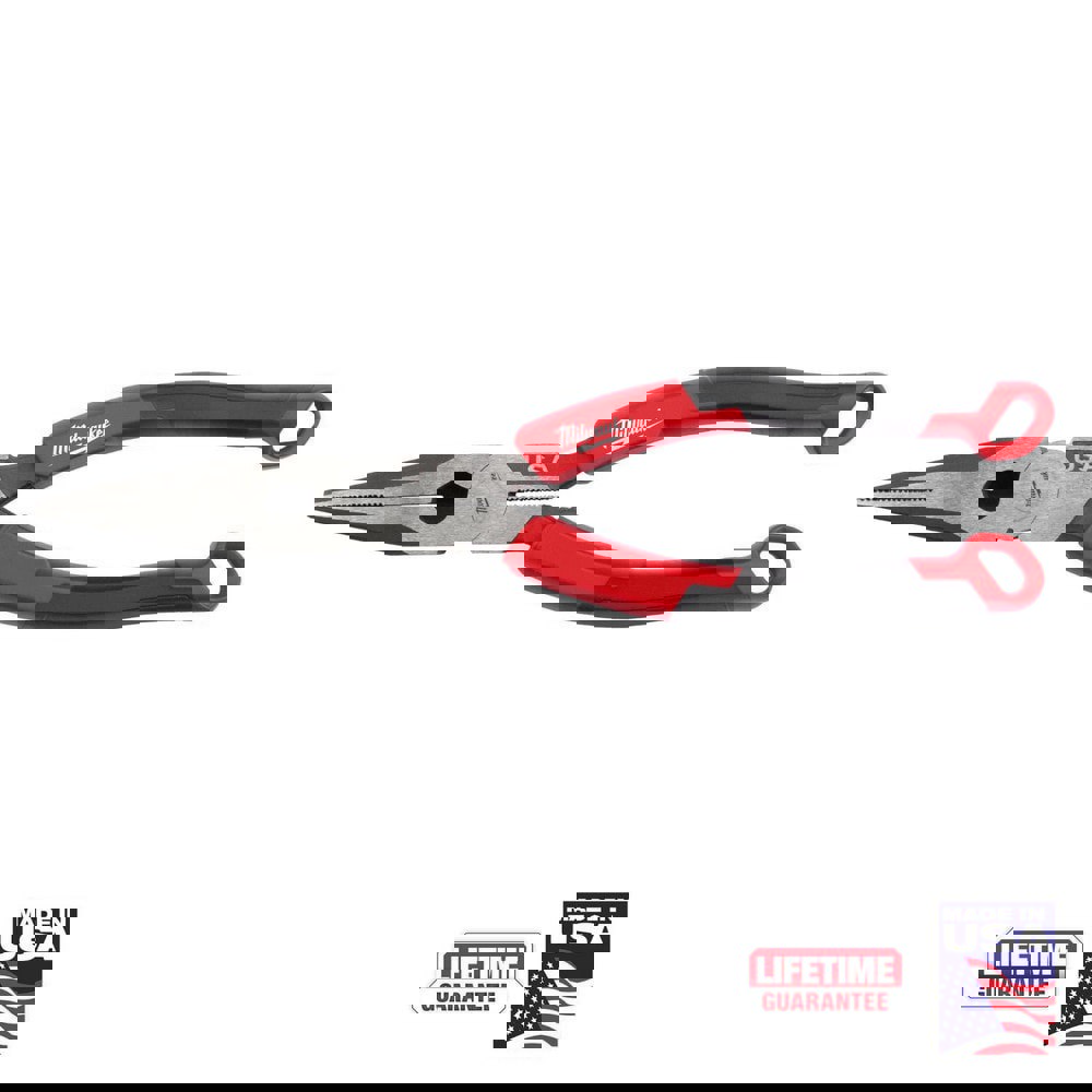 Long Nose Pliers; Pliers Type: Long Nose Pliers ; Type: Long nose ; Jaw Texture: Crosshatch ; Jaw Length (Inch): 2-3/4 ; Jaw Length (Decimal Inch): 2.7500 ; Jaw Width (Inch): 1/2